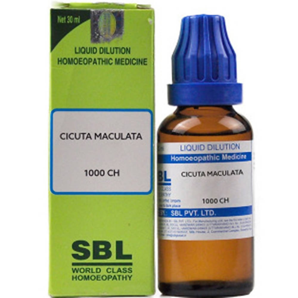 SBL Homeopathy Cicuta Maculata Dilution 