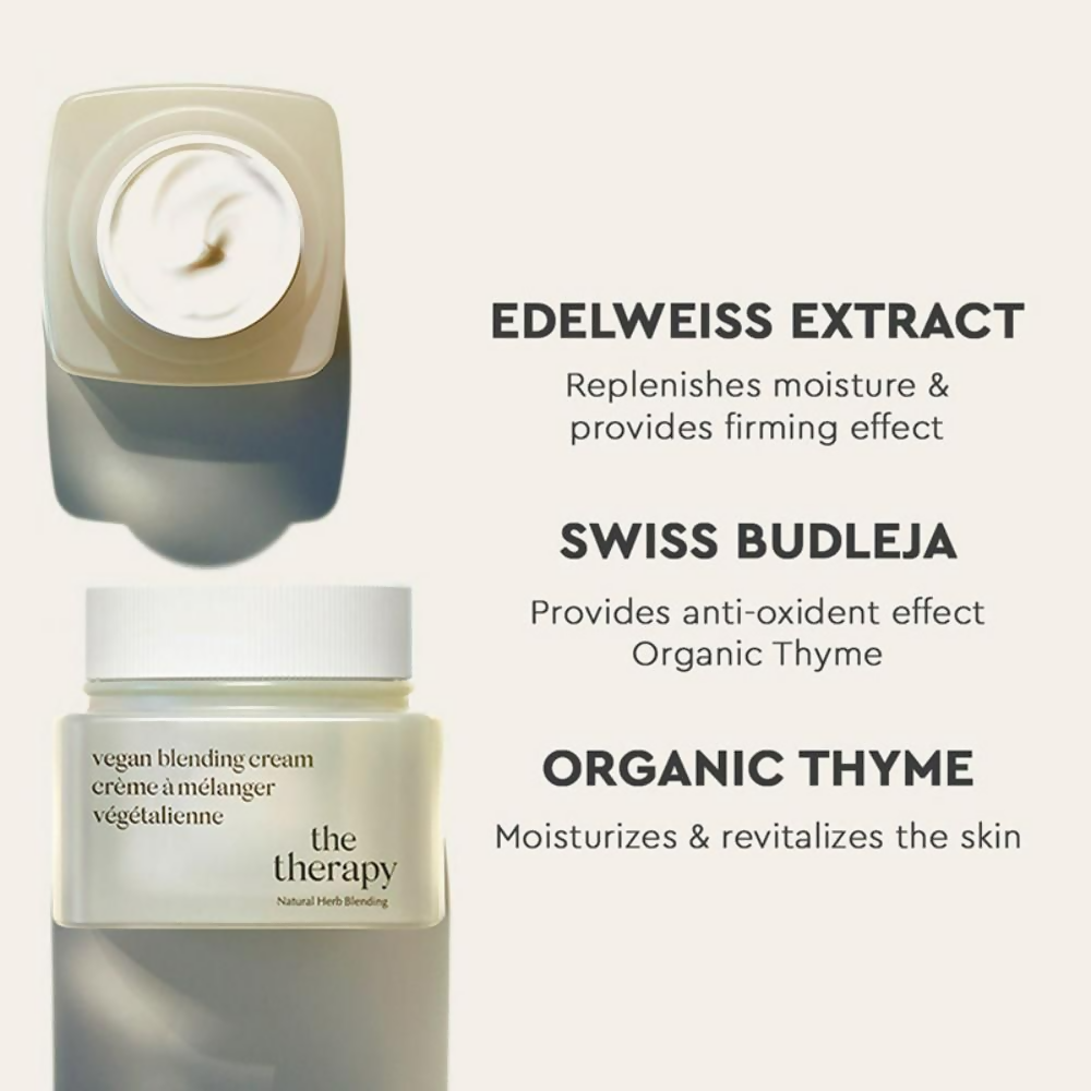 The Face Shop The Therapy Vegan Blending Cream Organic & Vegan 2 In 1 Gel & Cream  Grab2Buy The Face Shop Grab2Buy