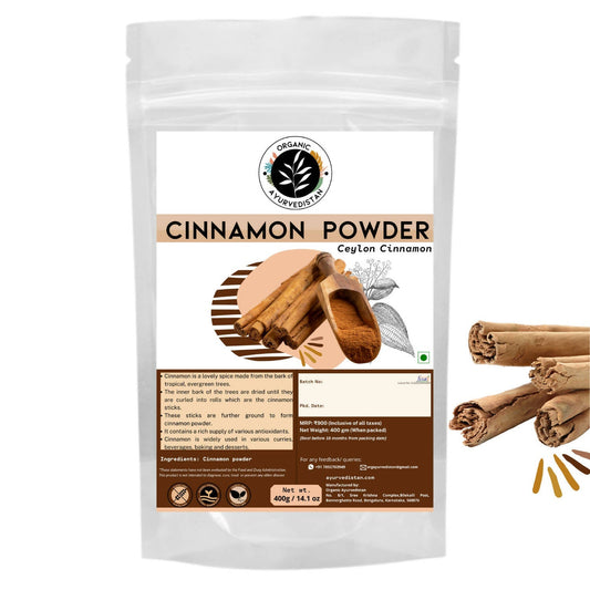 Organic Ayurvedistan Ceylon Cinnamon Powder 