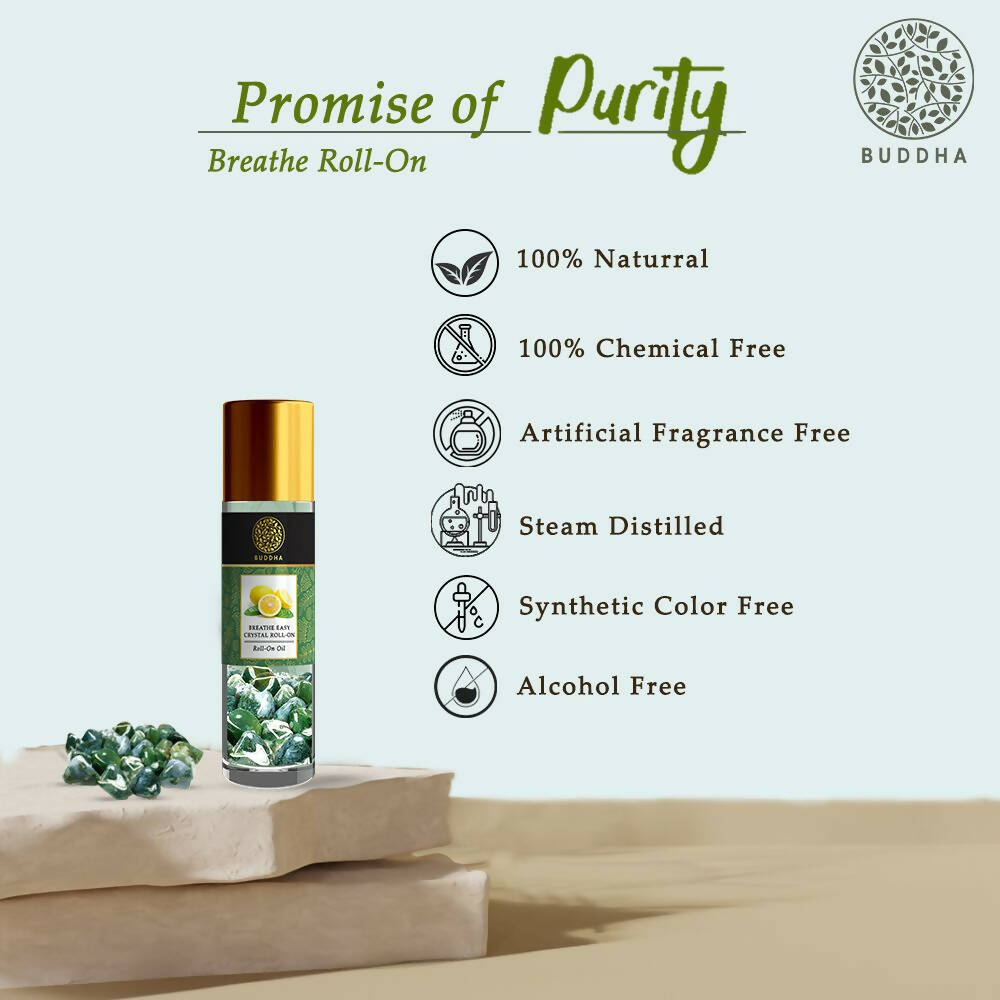 Buddha Natural Breathe Easy Crystal Roll On 