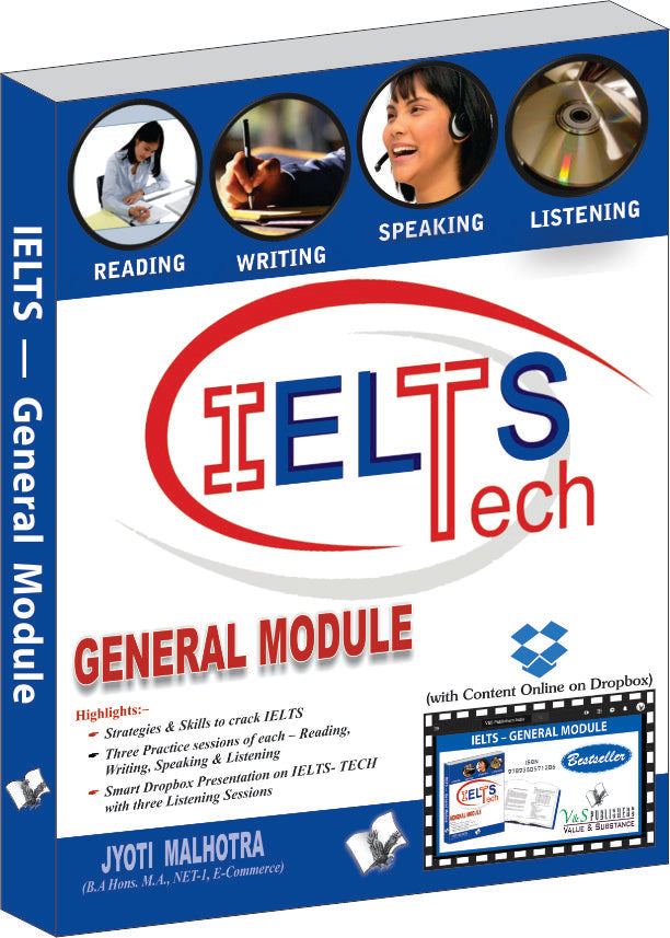 IELTS - General Module   (With Online Content on  Dropbox) by Jyoti Malhotra