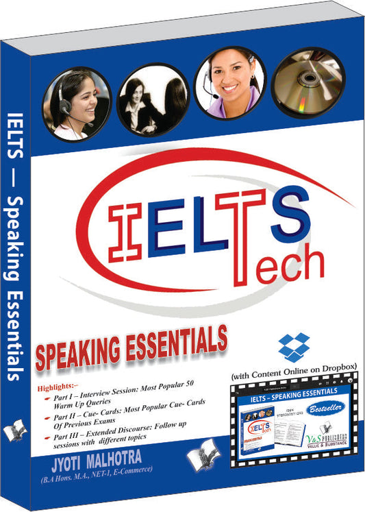 IELTS - Speaking Essentials  (With Online Content on  Dropbox) by Jyoti Malhotra