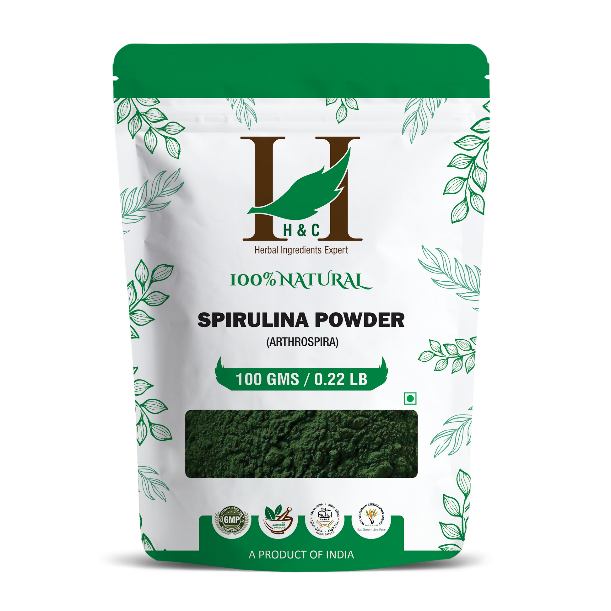 H&C Herbal Spirulina Powder 
