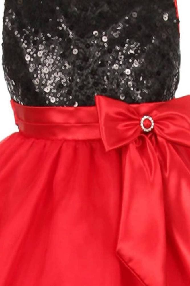 Asmaani Baby Girl's Multi-Color Satin A-Line Frock (AS-DRESS_22136) - Grab2buy