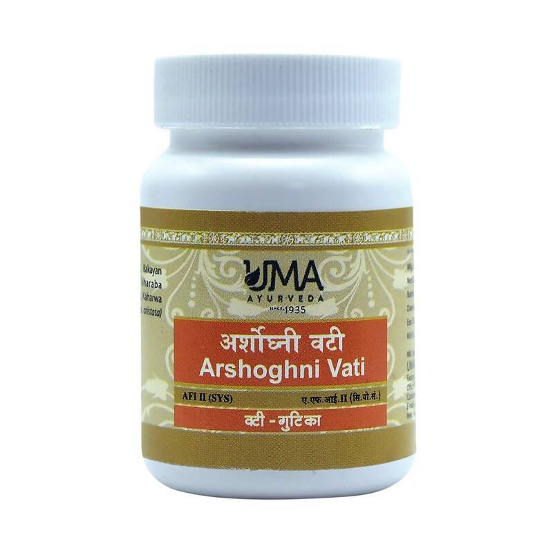 Uma Ayurveda Arshoghni Vati 