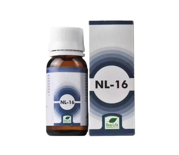 New Life NL-16 Drops – Homeopathic Menstrual Irregularity & Dysmenorrhoea Wellness Remedy 