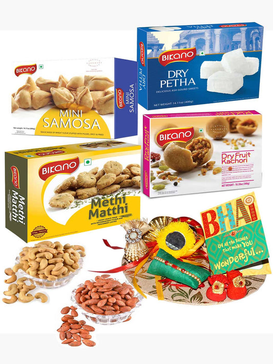 Bikano Snacks Magic with Dryfruits Rakhi Gifts - Grab2buy