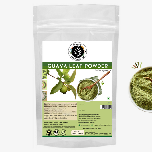 Organic Ayurvedistan Guava Leaves Powder 