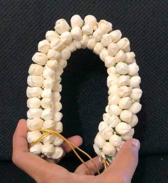 White Jasmine Gajra  Grab2Buy Mokshi Collections Grab2Buy