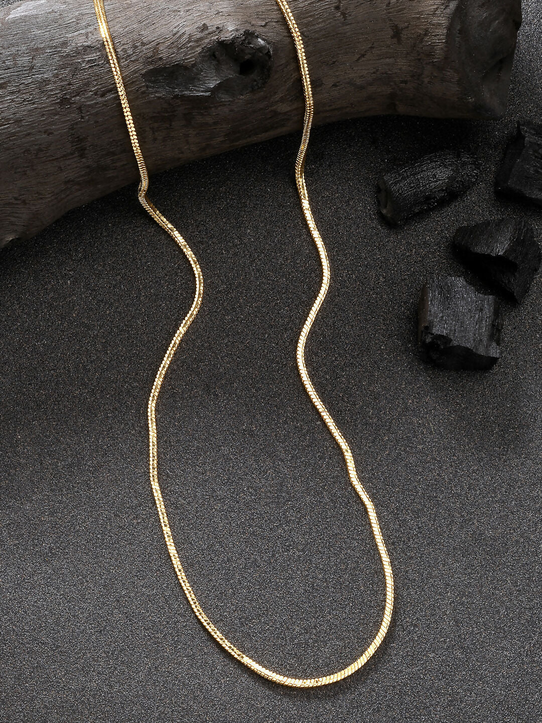 NVR Women's Set of 2 Silver & Gold Rhodium-Plated Minimal Chain 