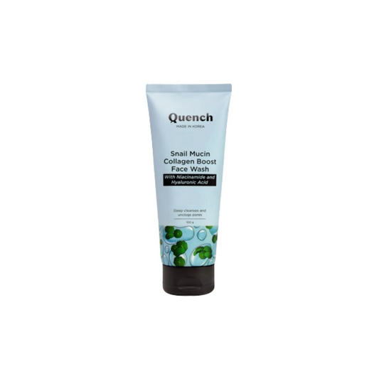 Quench nail Mucin Collagen Boost Face Wash 