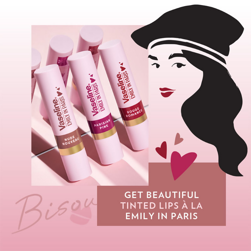 Vaseline Emily In Paris Tinted Lip Balm Stick - Nude Nouveau  Grab2Buy Vaseline Grab2Buy