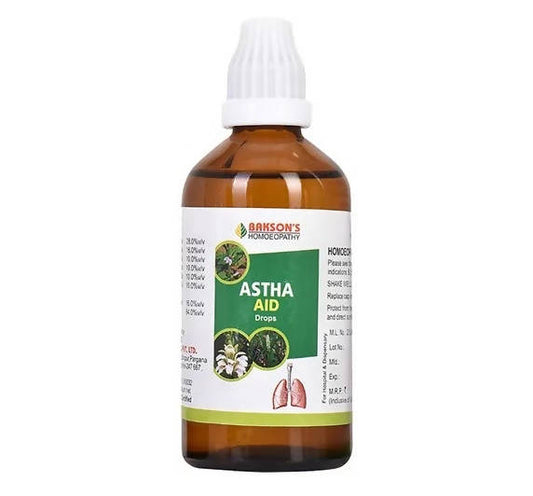 Bakson's Homeopathy Astha Aid Drops 