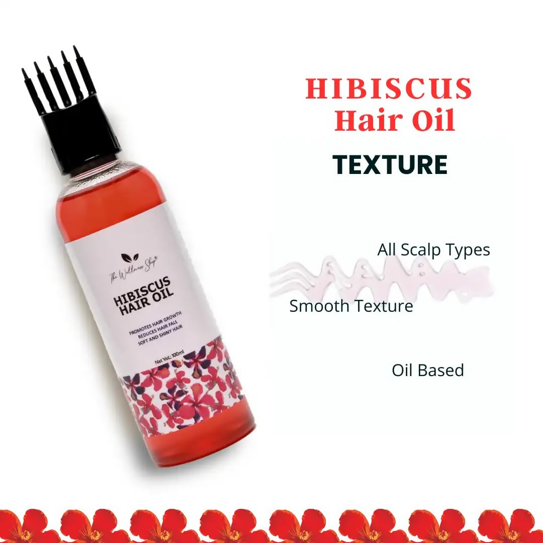 The Wellness Shop Hibiscus Hair Oil  Grab2Buy The Wellness Shop Grab2Buy