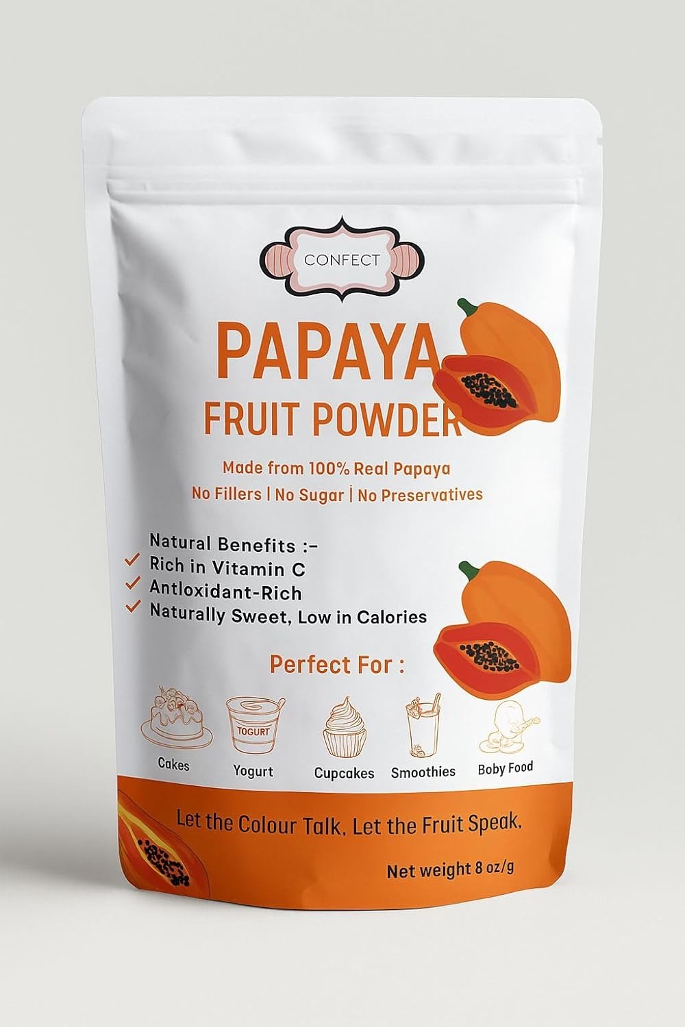Confect Papaya Fruit Powder