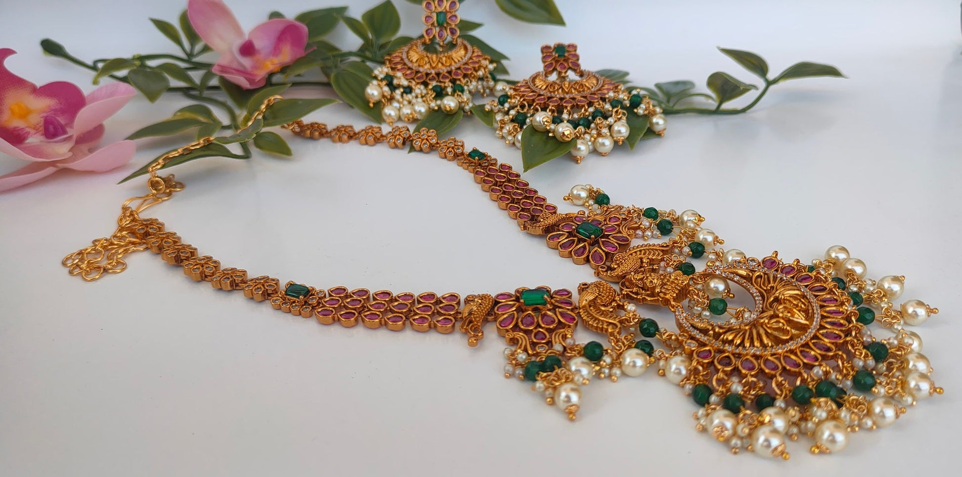 Matt Finish Temple Jewellery - Grab2buy