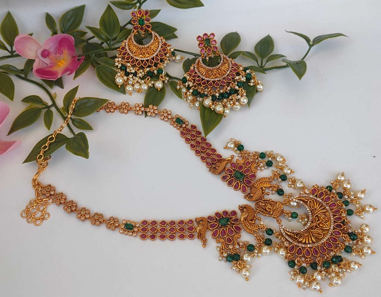 Matt Finish Temple Jewellery - Grab2buy