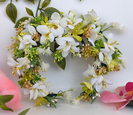 White Bridal Hair Accessories  Grab2Buy Mokshi Collections Grab2Buy