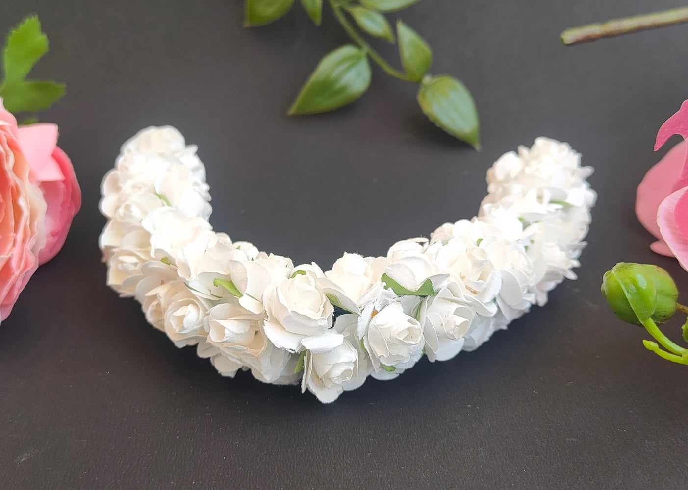 White Rose Gajra  Grab2Buy Mokshi Collections Grab2Buy