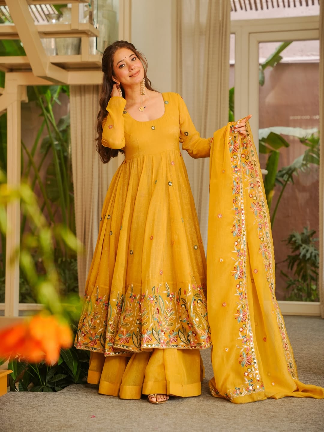 Yash Enterprise Yellow Crunchy Silk Party Wear Sharara Suit Set  Grab2Buy Yash Enterprise Grab2Buy