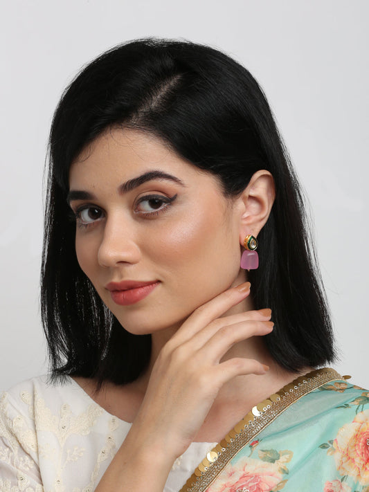 Kundan Studs - Ruby Raang - Grab2buy