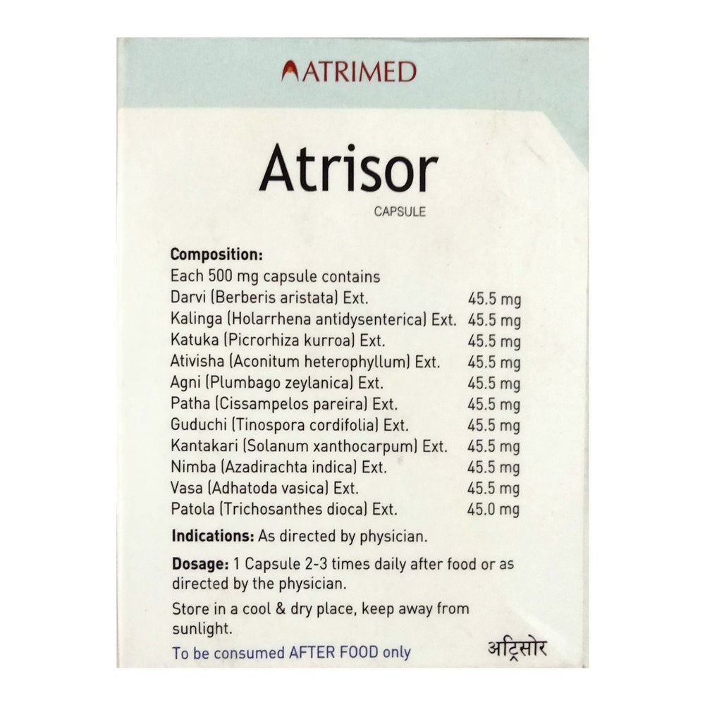Atrimed Ayurvedic Atrisor Capsules 