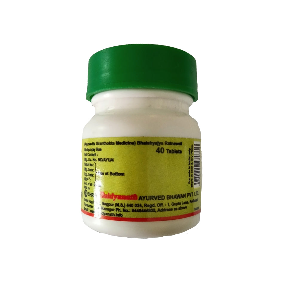 Baidyanath Mrityunjaya Ras 40 Tabs - Grab2buy