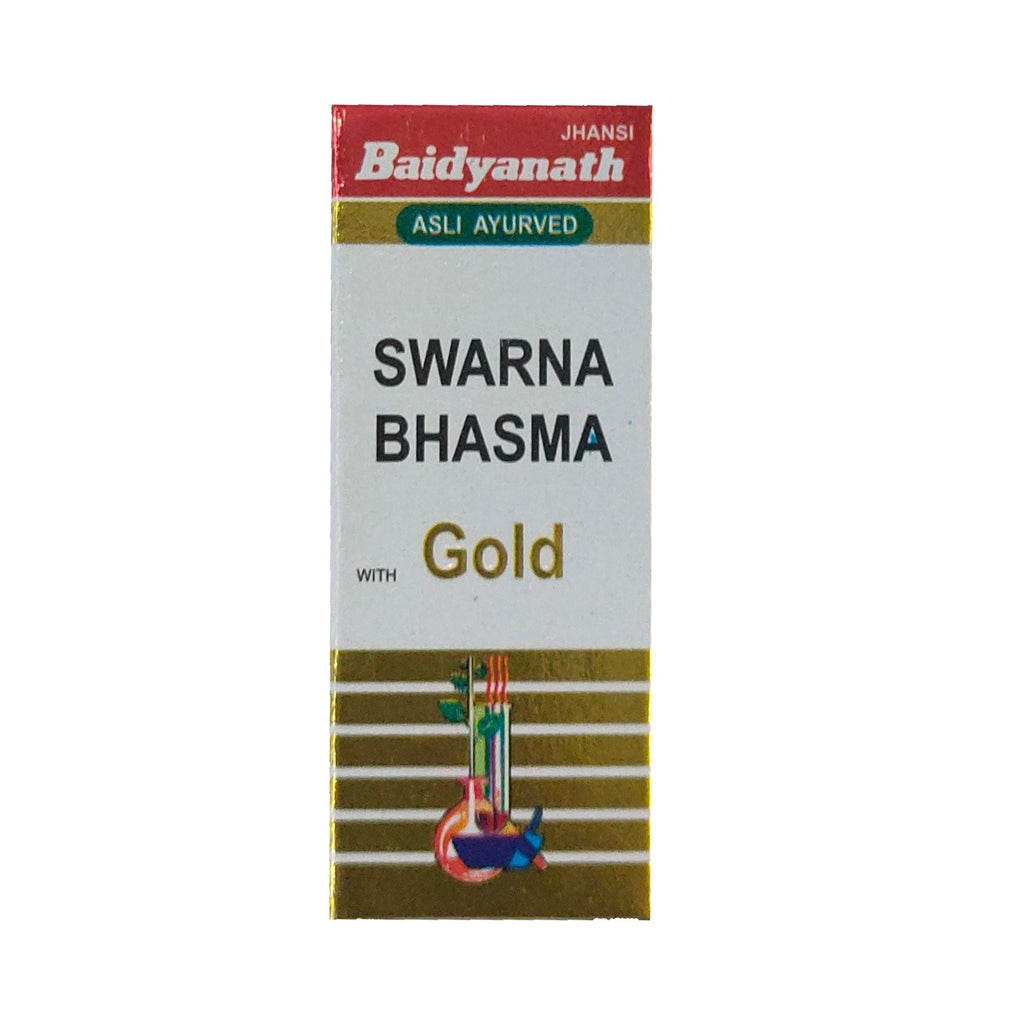 Baidyanath Jhansi Swarna Bhasma with Gold, 125 Mg 