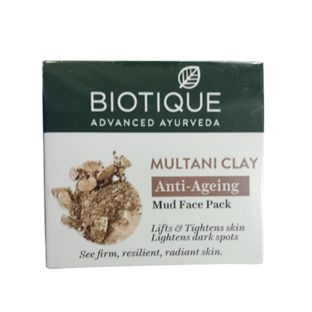 Biotique Advanced Ayurveda Bio Mud Youthful Firming and Revitalizing Face Pack 