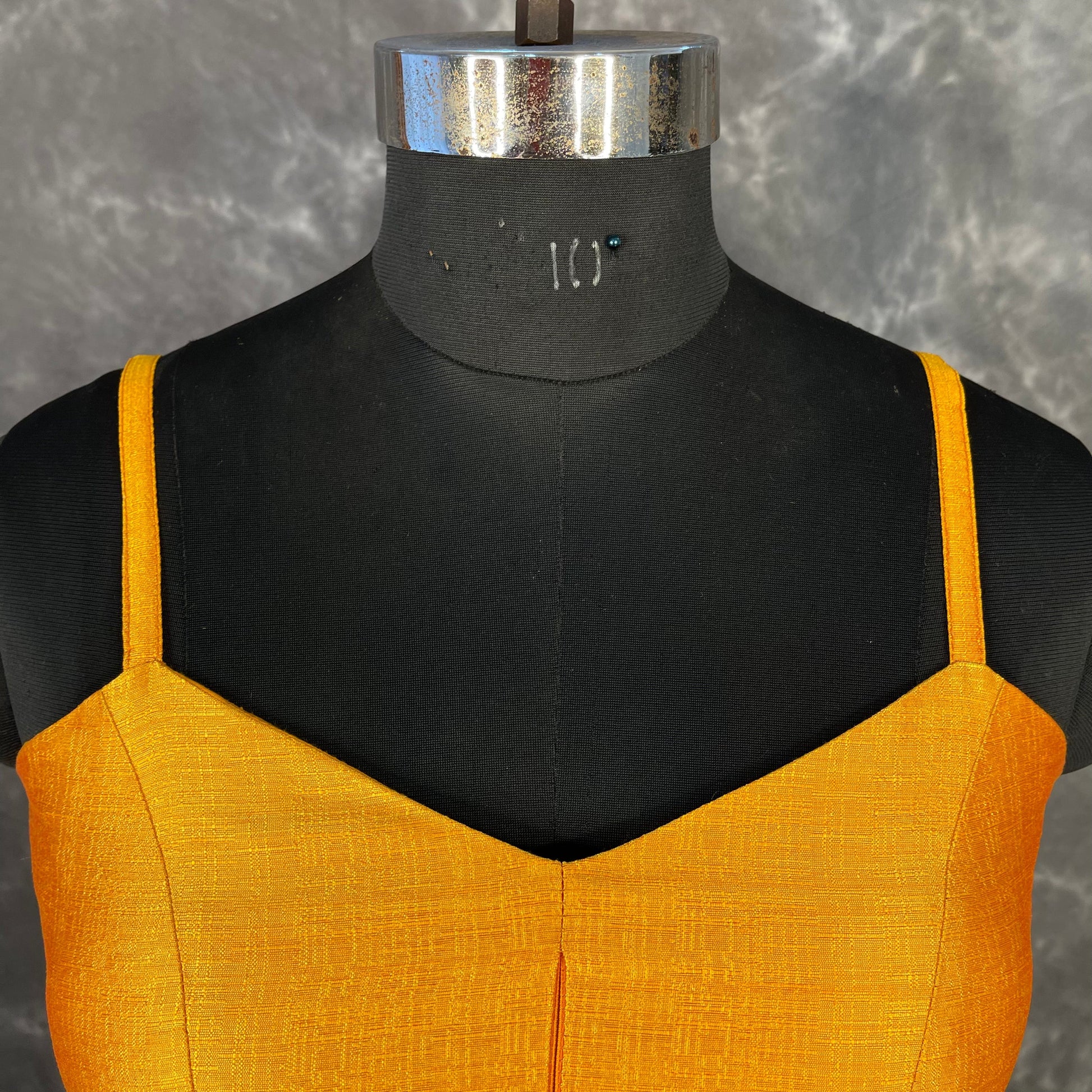 Majestic Yellow Yellow Coloured Silk Ready to Wear Blouse - kapda Tailor 