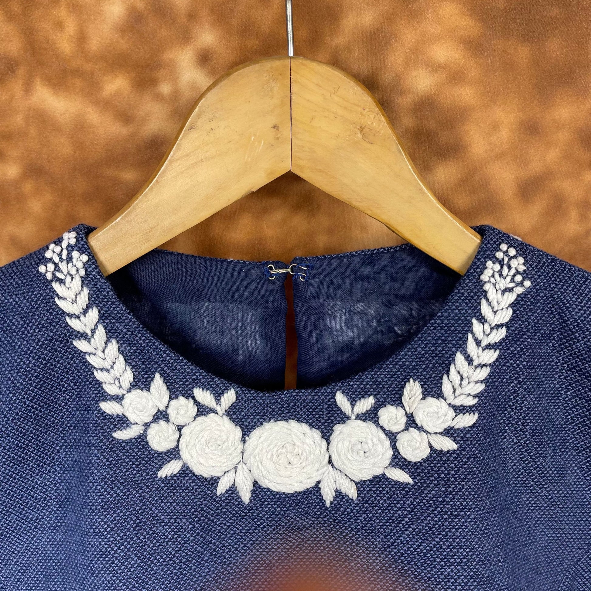 Jardosi Justajoo Blue Coloured Cotton Ready to Wear Blouse - kapda Tailor 