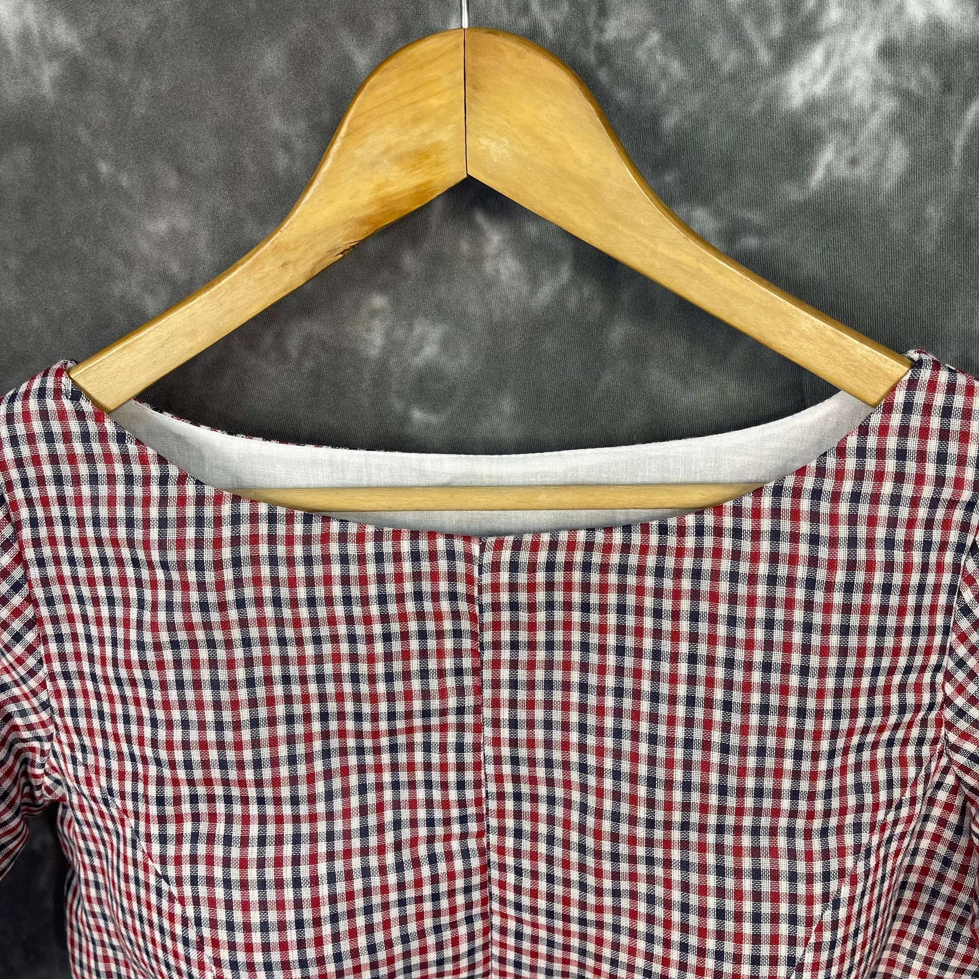 Asymmetric Symmetry Multi Color Coloured Cotton Ready to Wear Blouse - kapda Tailor 