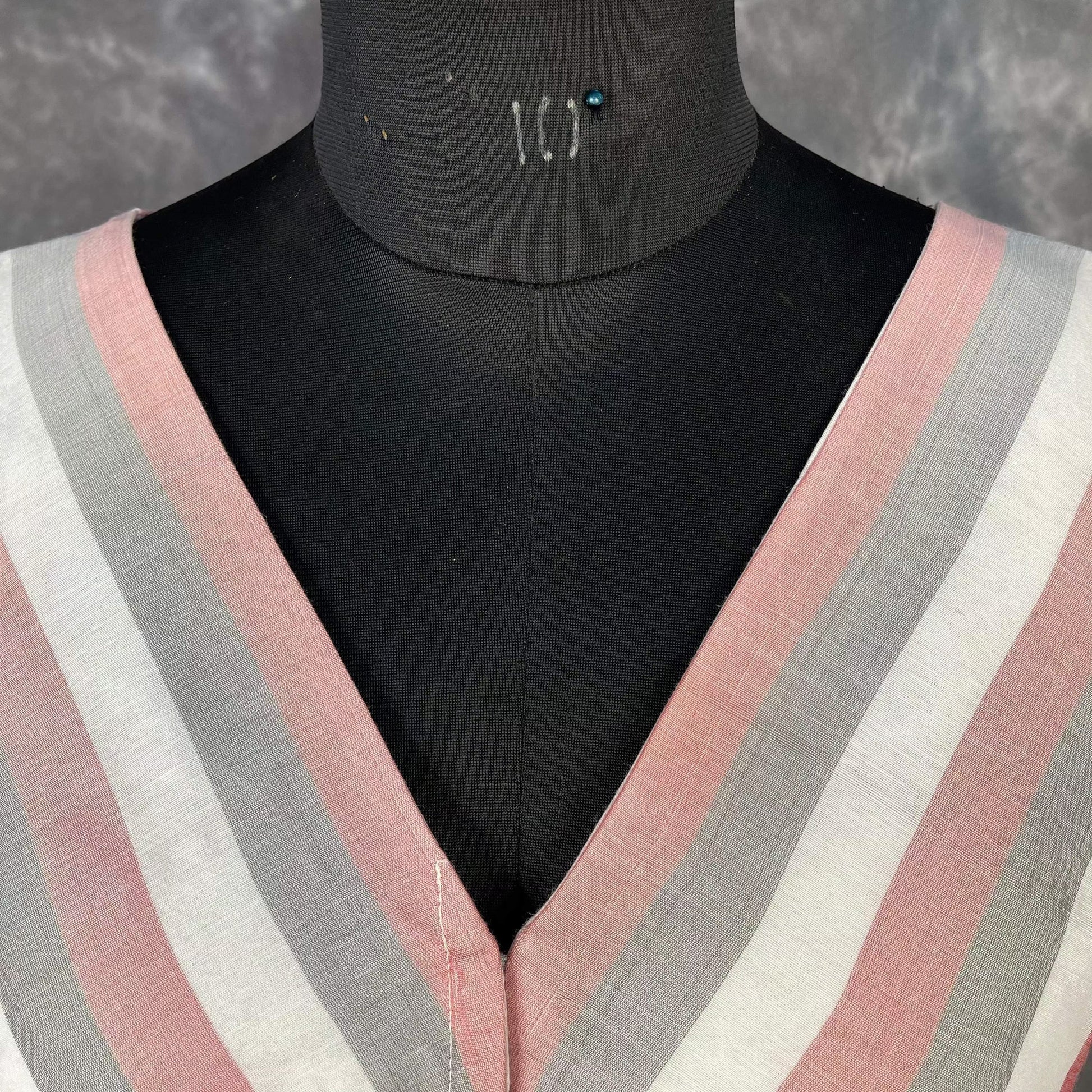 Funky Fusion Multis Strip Color Coloured Chanderi Cotton Ready to Wear Blouse - kapda Tailor 