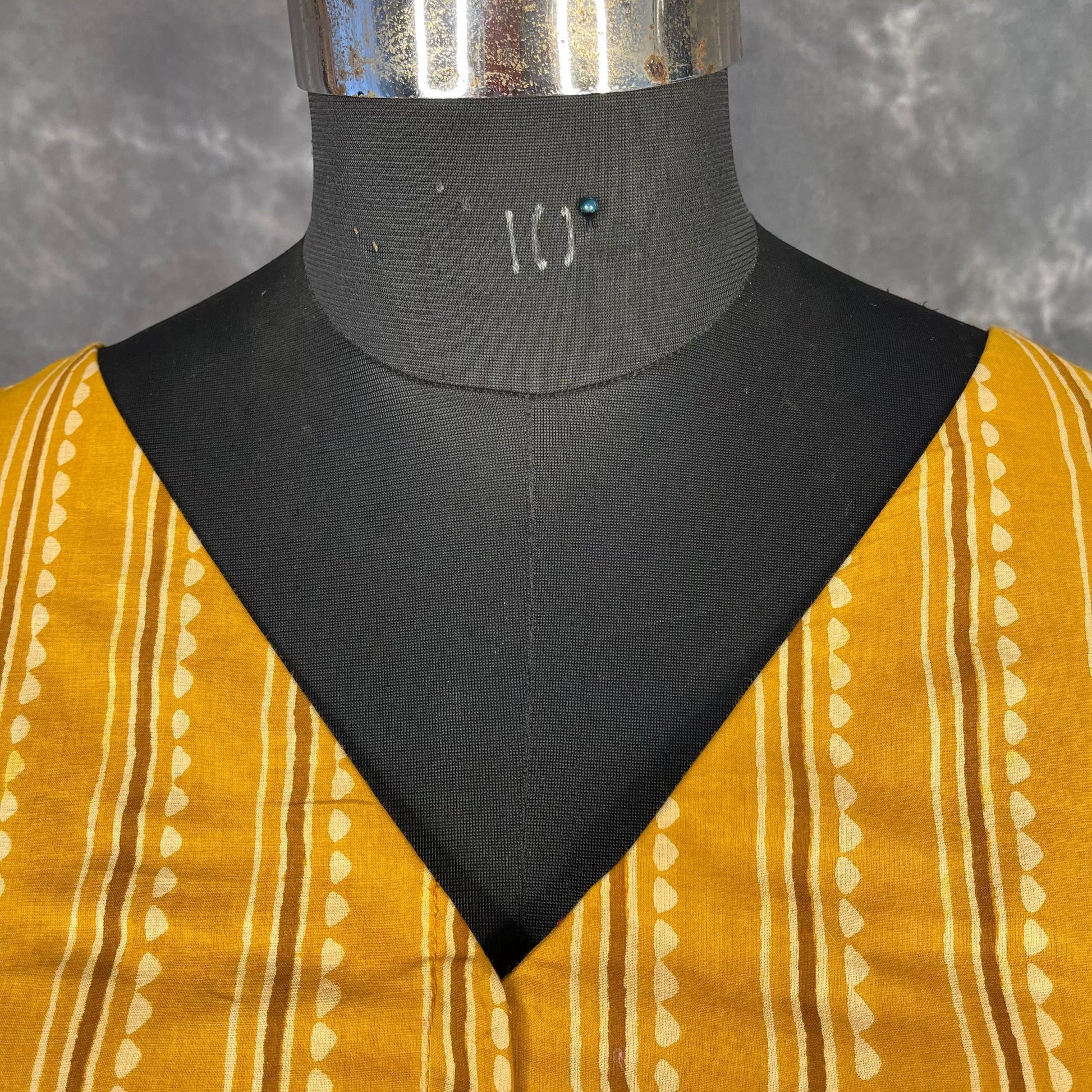 Ujla Savera Orange Coloured Cotton Printed Ready to Wear Blouse - kapda Tailor 