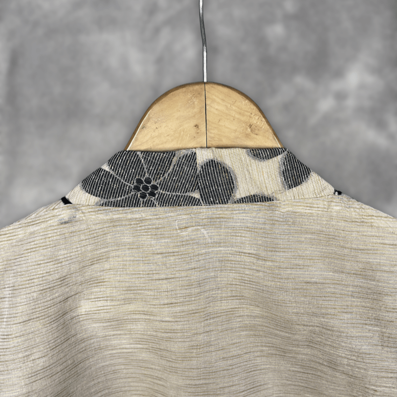Baadal Ki Chaoon Beige Coloured Cota Cotton/Jute Cotton Ready to Wear Blouse - kapda Tailor 