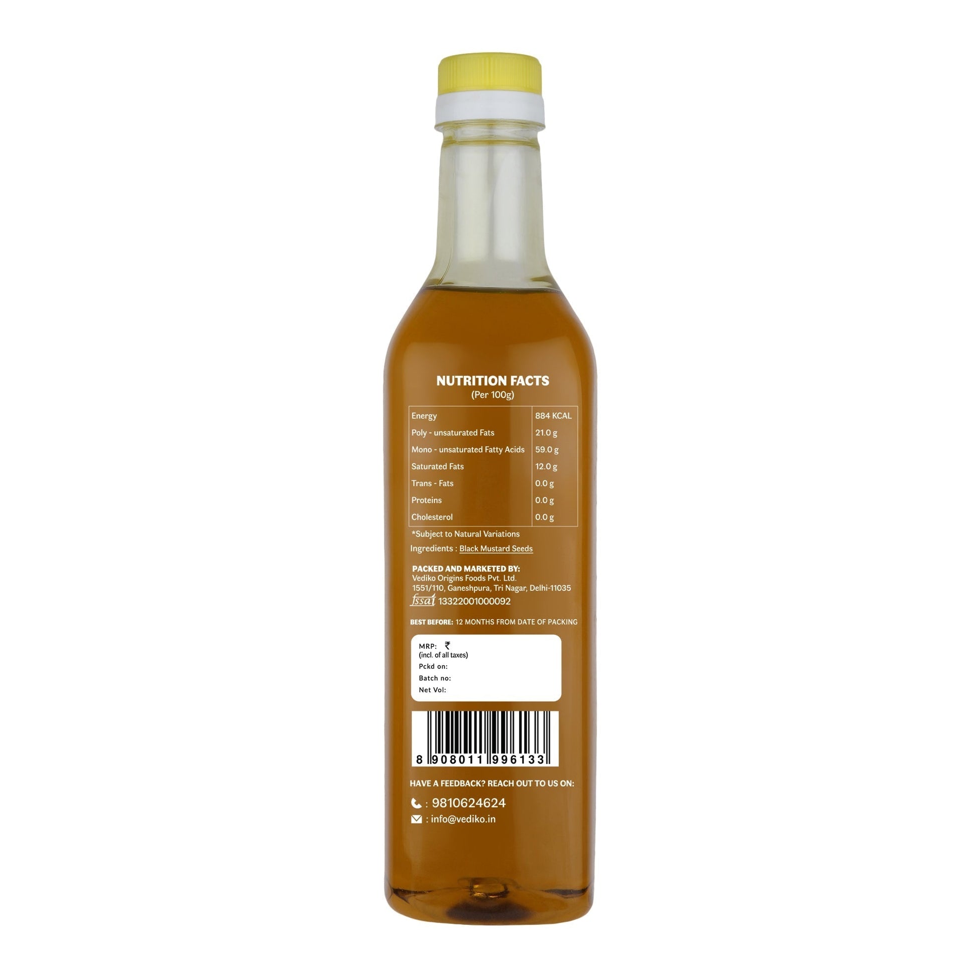 Vediko Origins Black Mustard Oil  Grab2Buy Vediko Origins Grab2Buy