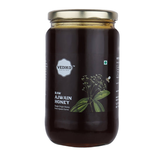 Vediko Origins Raw Ajwain Honey  Grab2Buy Vediko Origins Grab2Buy
