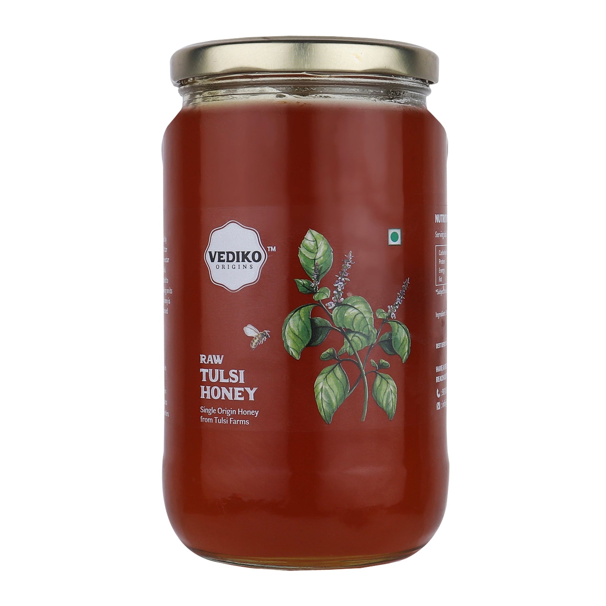 Vediko Origins Raw Tulsi Honey  Grab2Buy Vediko Origins Grab2Buy