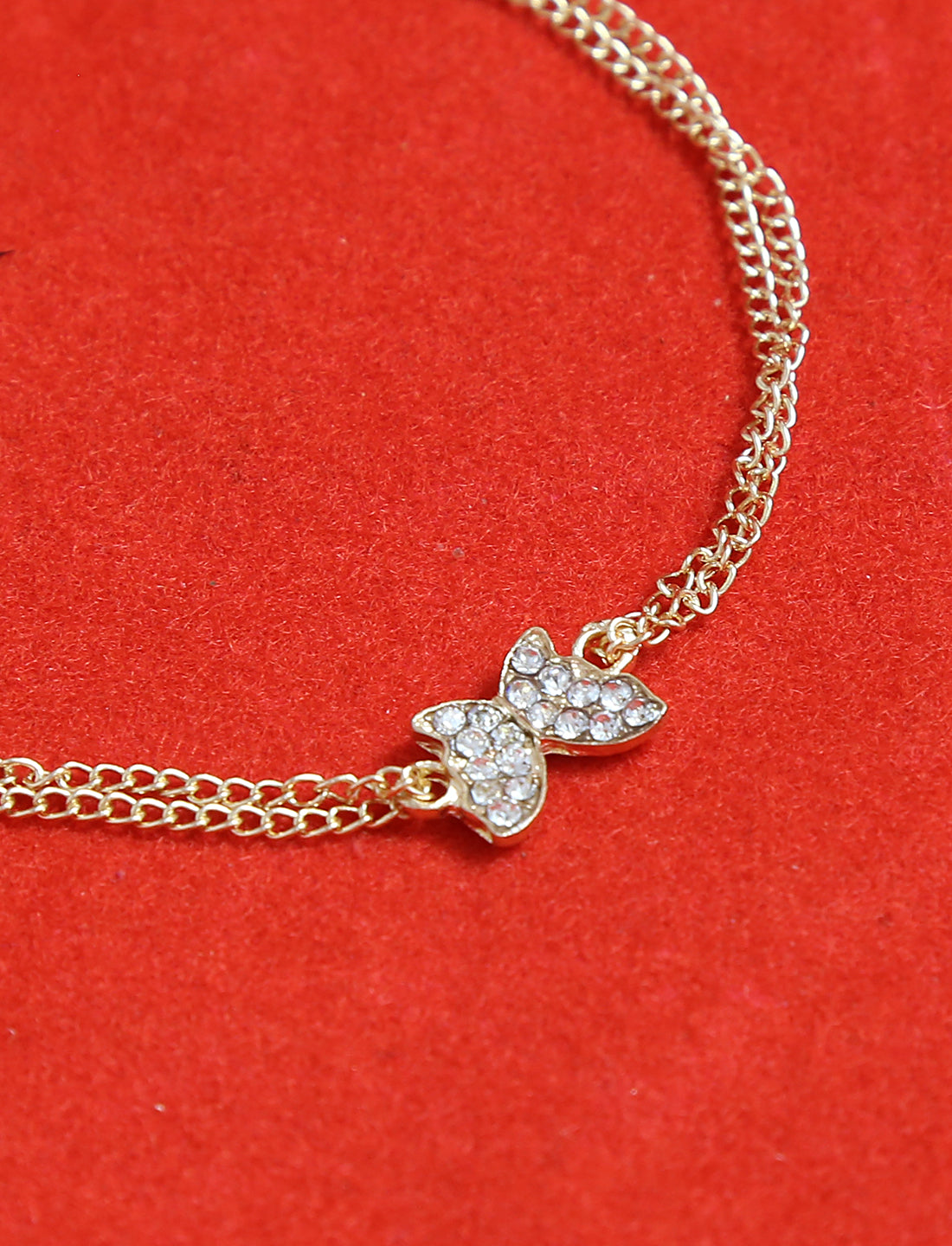 Gold-Plated Alloy Designer Charm Bracelet Set - The Pari - Grab2buy