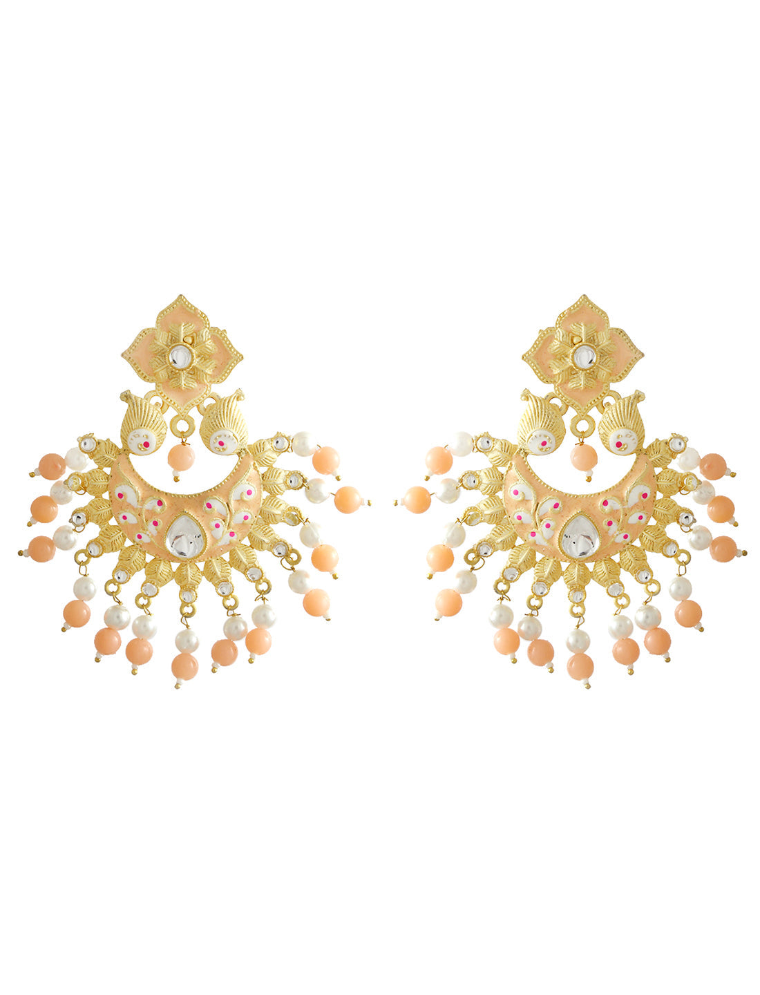 Silver-Plated Alloy Silver Round Earrings - The Pari - Grab2buy