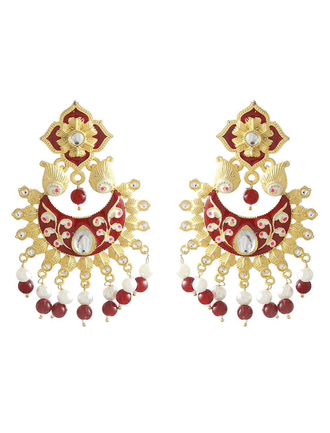 Silver-Plated Alloy Oxidised Round Earrings With Ring Combo - The Pari - The Pari - Dinesh Associates