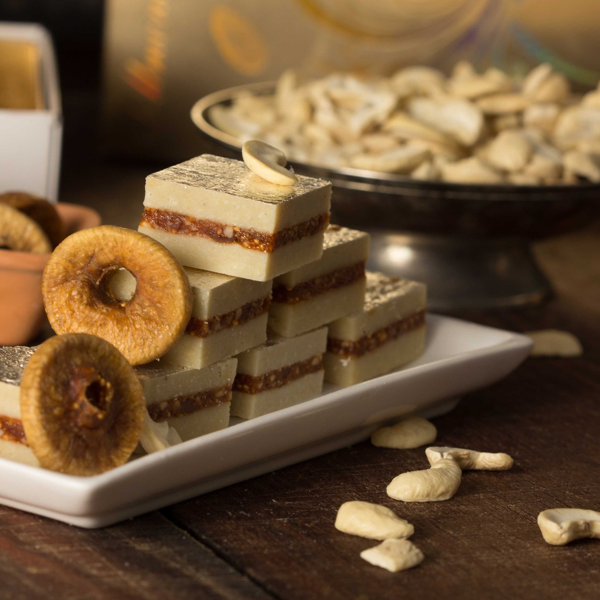 Almond House Kaju Anjeer Burfi 