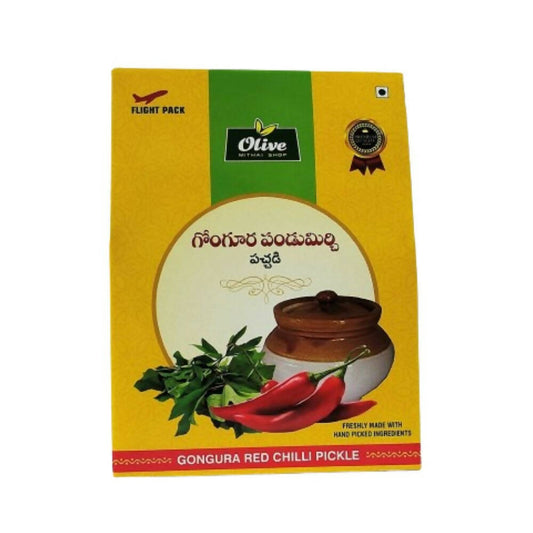 Olive Mithai Gongura Redchilli Pickle - Grab2buy