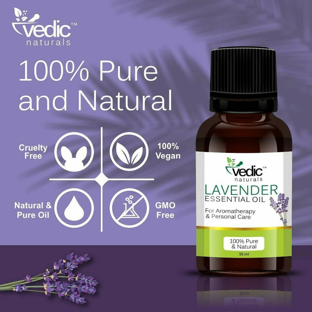 Vedic Naturals Lavender Essential Oil  Grab2Buy Vedic Naturals Grab2Buy