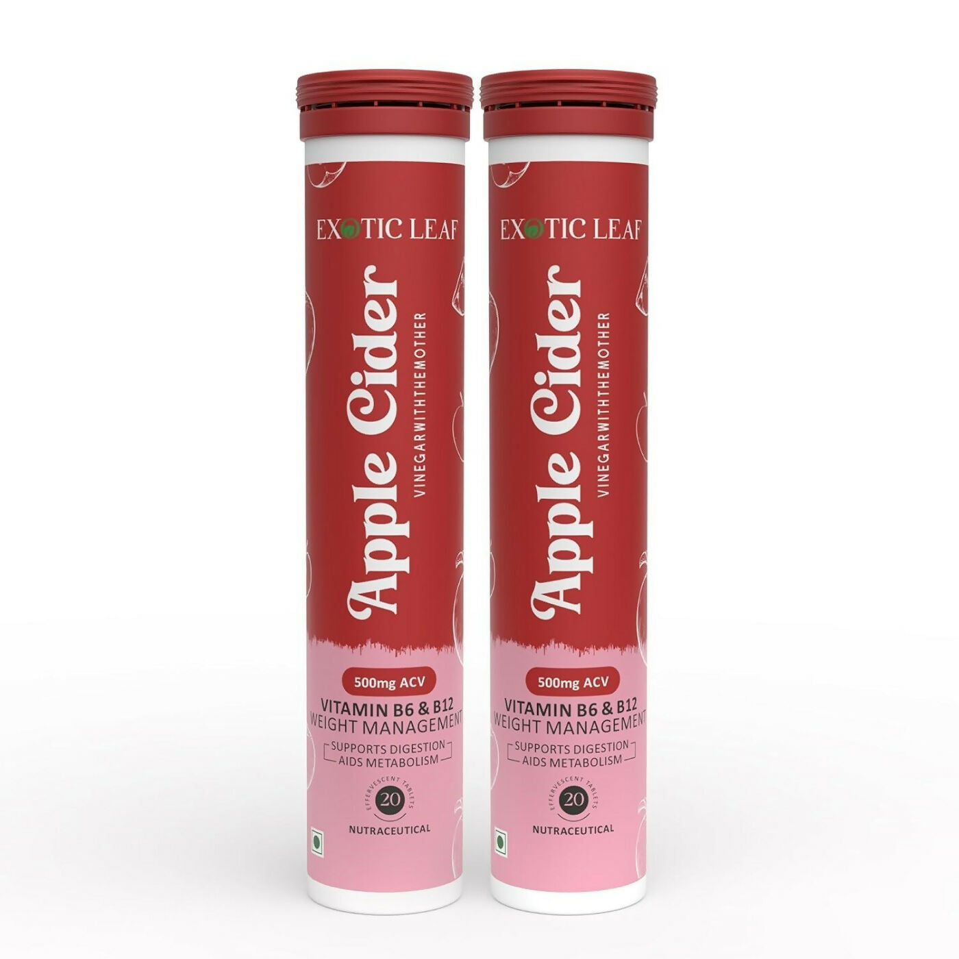 Exotic Leaf Apple Cider Vinegar Tablets 
