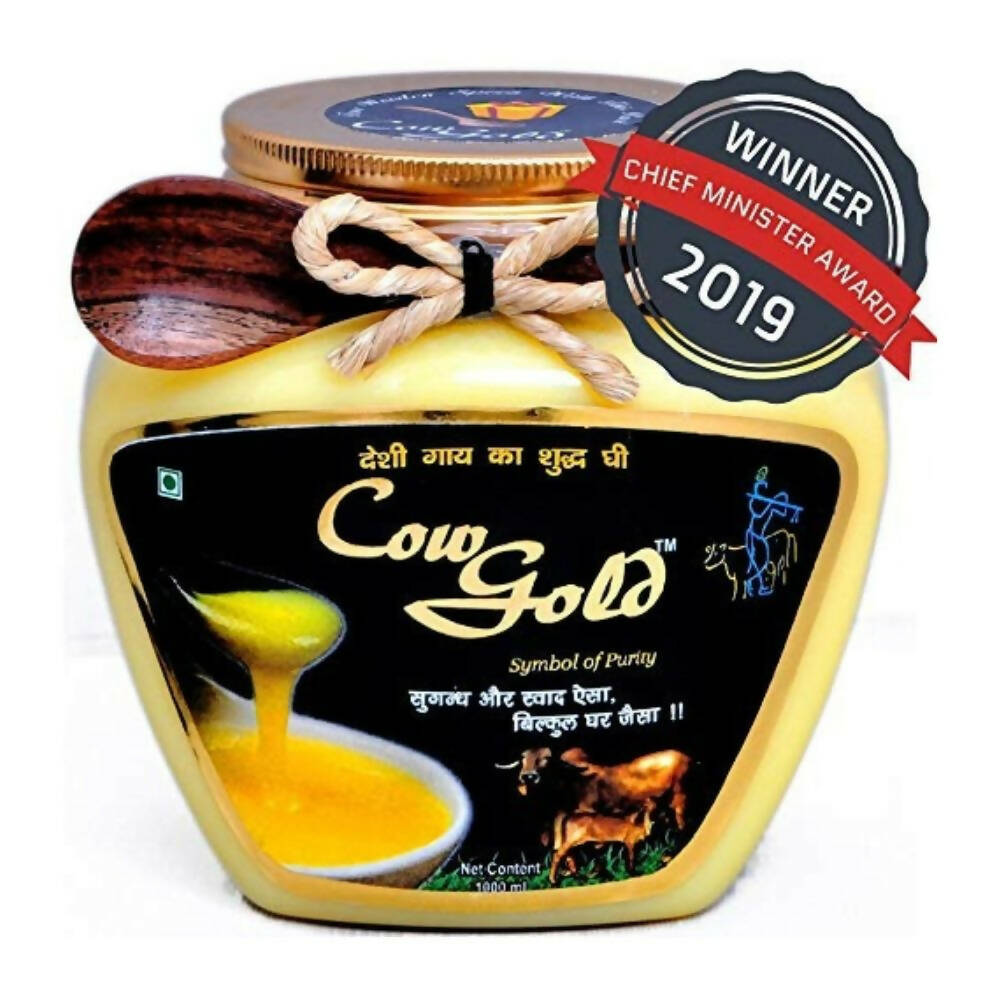 Cow Gold Desi Cow A2 Ghee | Cultured Desi Cow Ghee | 100% Pure and Natural | Helps Boost Immunity | Grab2Buy