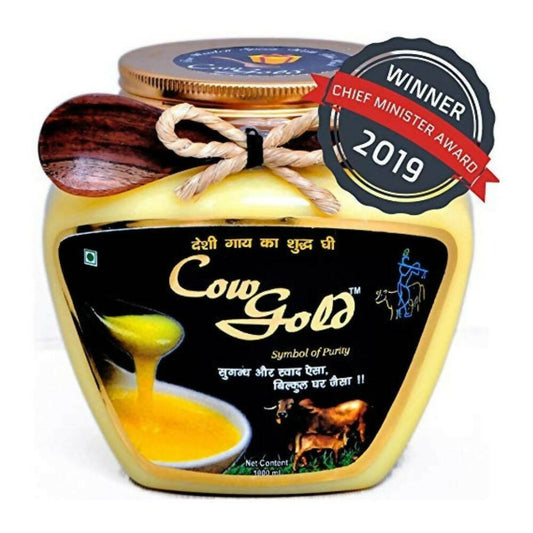 Cow Gold Desi Cow A2 Ghee | Cultured Desi Cow Ghee | 100% Pure and Natural | Helps Boost Immunity | Grab2Buy