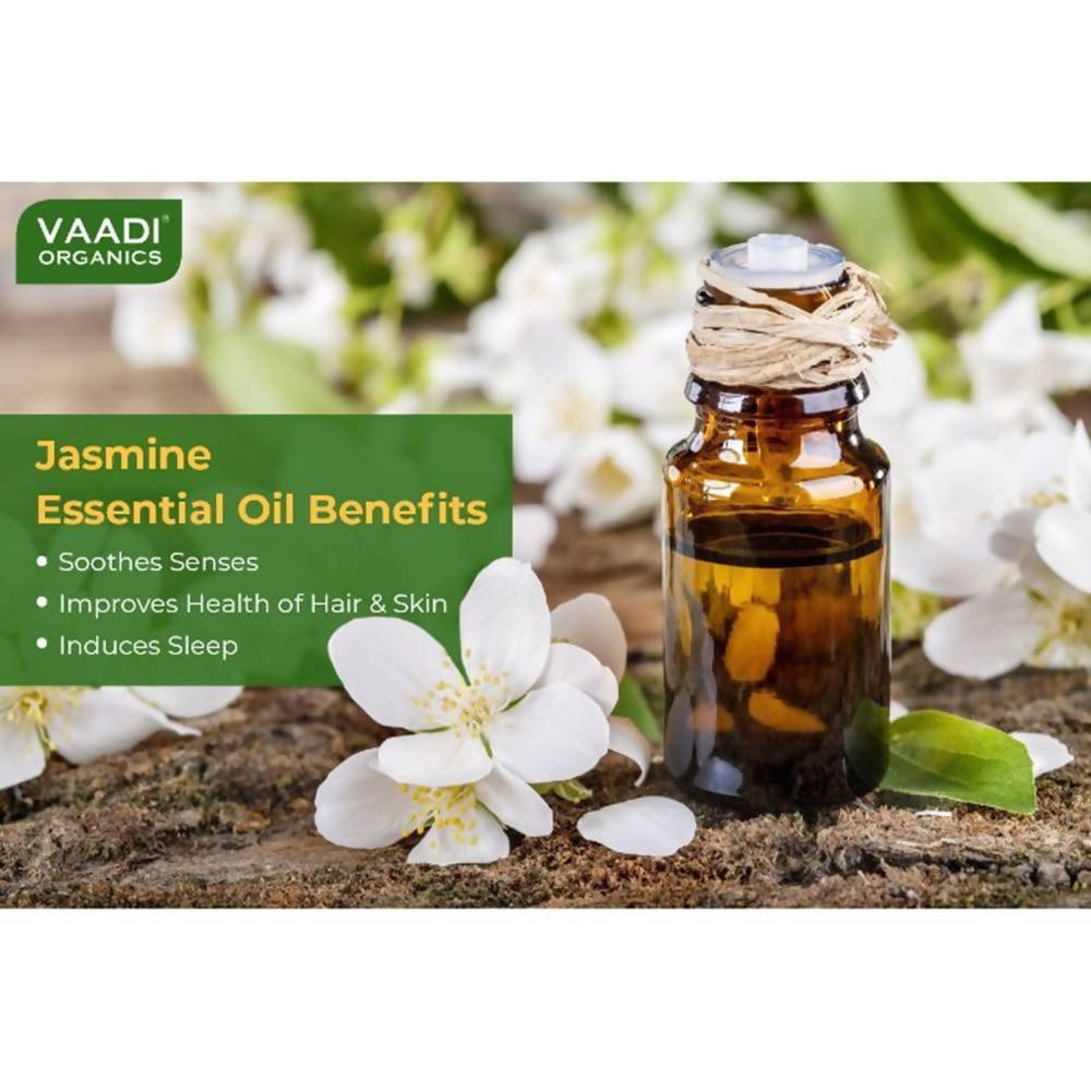 Vaadi Herbals Jasmine 100% Pure Essential Oil Therapeutic Grade  Grab2Buy Vaadi Herbals Grab2Buy