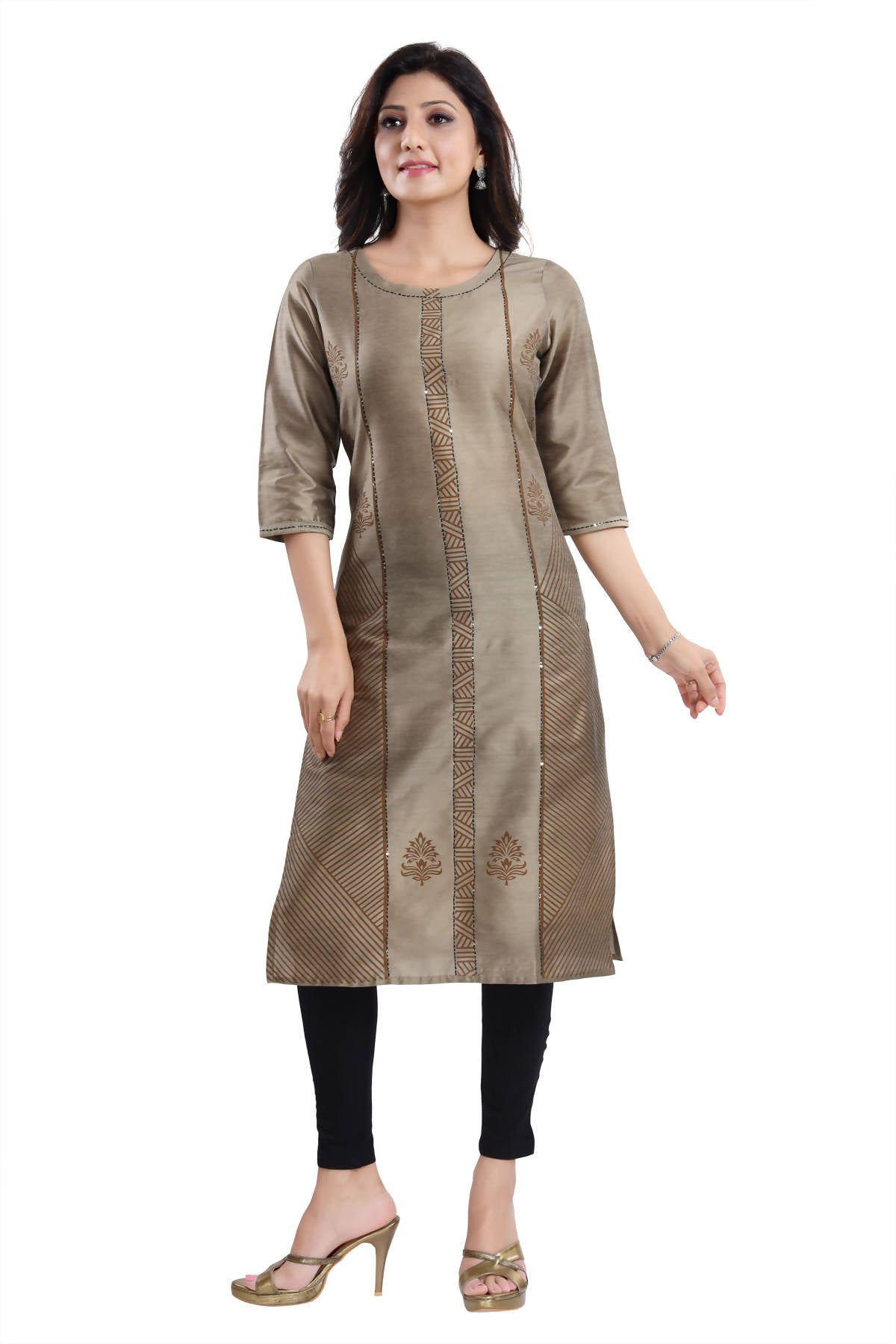 Snehal Creations Cotton Silk Formal Wear Tunic For Women