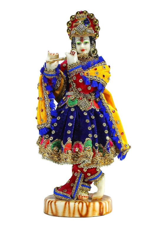 Esplanade Resin Krishna Kishan Murti Action Idol - Grab2buy